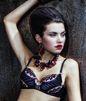 Pleasure State Couture Black Diamond Contour Balconnet Bra