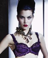 Pleasure State Couture Kryptonite Contour Balconnet Bra (Purple Velvet)